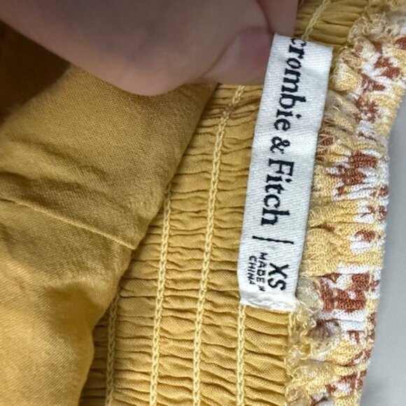 Abercrombie & Fitch Floral Tie-Strap Midi Dress – XS – Excellent Condition - Picture 5 of 6